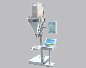 實拍半自動粉劑包裝機  速度快扭距大、可灌裝多種粉劑