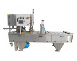 杯裝辣椒醬灌裝機(jī)Hot sauce filling machine,小身材大味道！